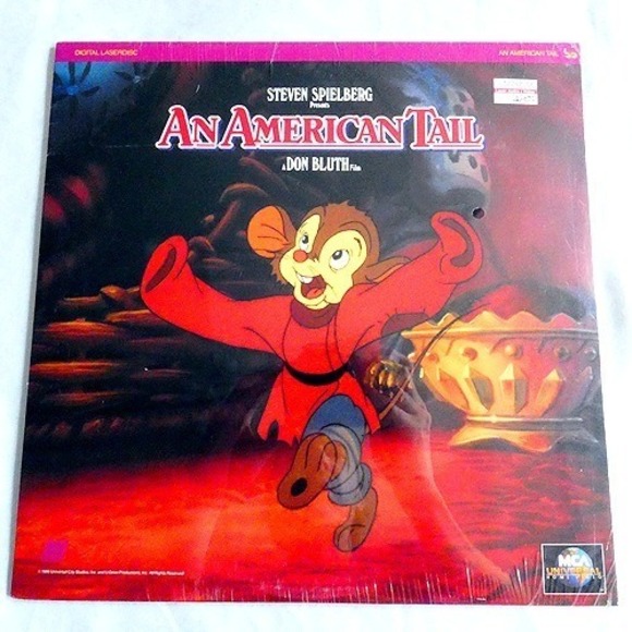 An American Tail Laserdisc RARE Don Bluth LD Laser Disc Fievel NEW Sealed - Picture 1 of 2